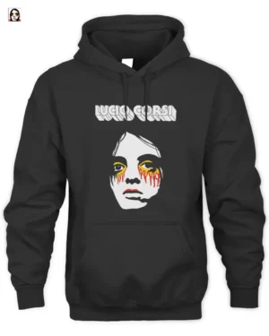 Lucio Corsi Face Art Hoodie